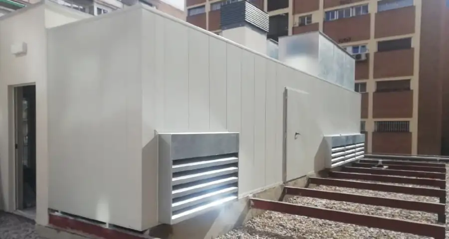 Rejilla acústica insonorizada