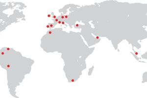 Présence à l'international