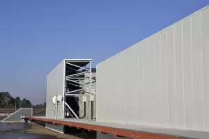 Barrière acoustique pour climatisation industrielle