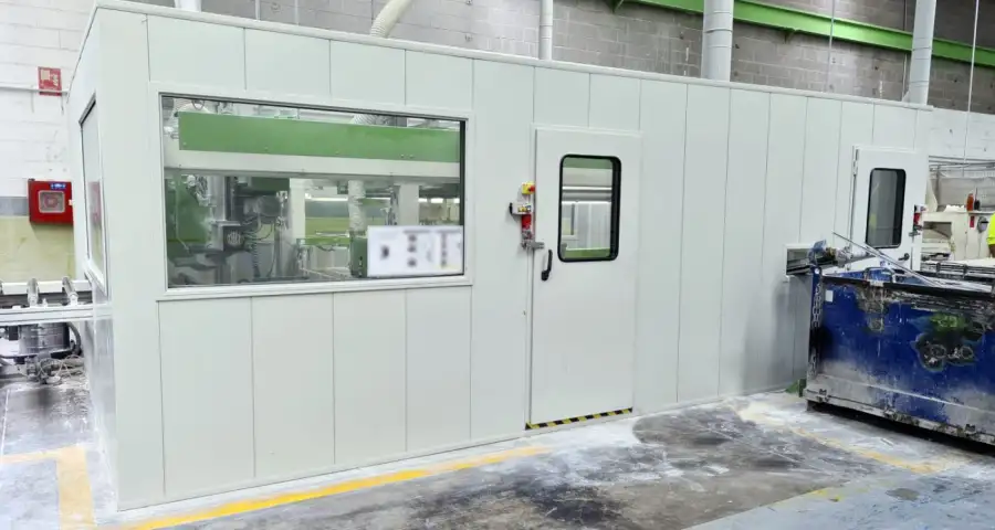 Puerta insonorizada industrial RS5C