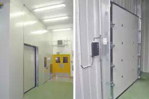 Acoustic Sectional Doors for Acoustic Enclosure