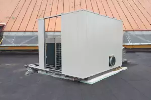 Acoustic barrier for air conditioners