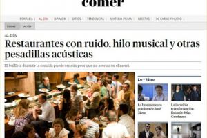 Restaurantes con ruido, hilo musical y otras pesadillas acústicas