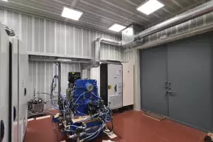 Eurofighter generator test bench