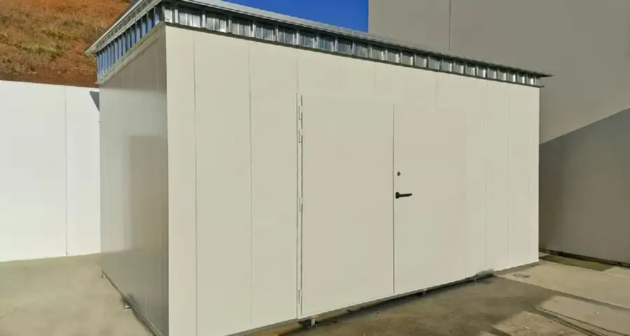 Cabina acústica climatización