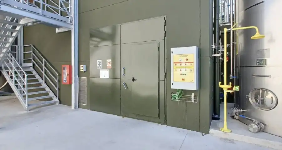 Puerta acústica de grandes dimensiones RS3-XL