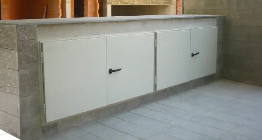 Puerta acústica especial