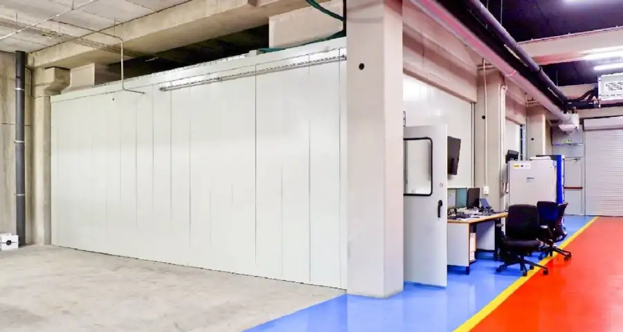 Cabina acústica insonorizada