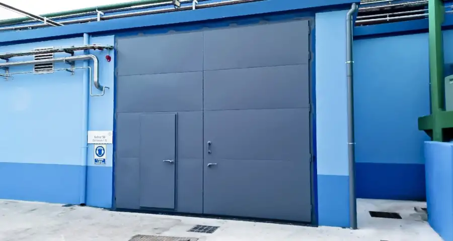 Puerta acústica de grandes dimensiones RS3-XL