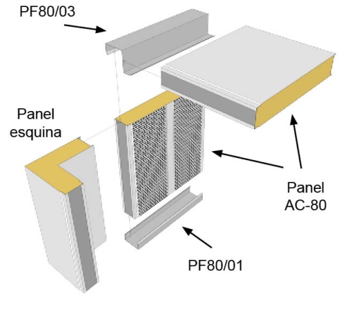 Panel modular Acustimódul-80 | © Acústica Integral