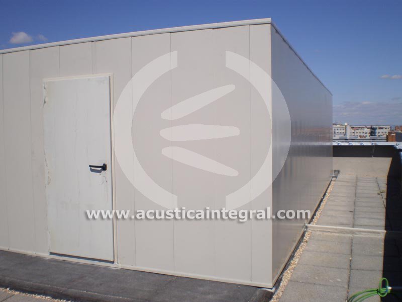 Barrera acustica para maquinas de clima y aire acondicionado Barrera acustica para maquinas de clima y aire acondicionado